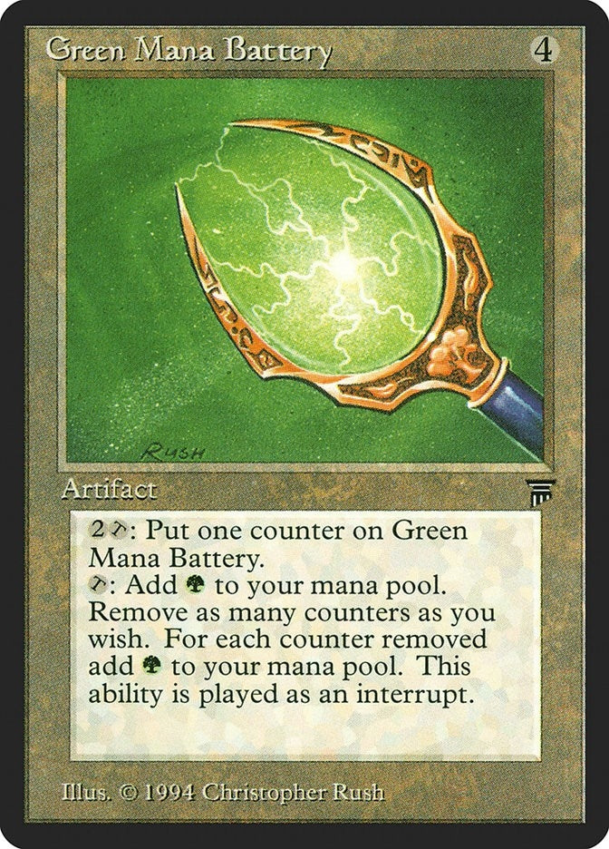 Image for Green Mana Battery [Legends] - Magic: The Gathering