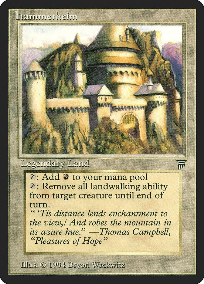 Image for Hammerheim [Legends] - Magic: The Gathering