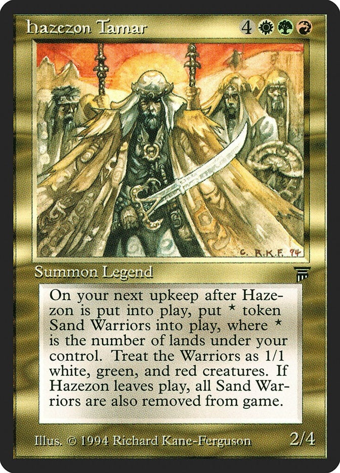 Image for Hazezon Tamar [Legends] - Magic: The Gathering