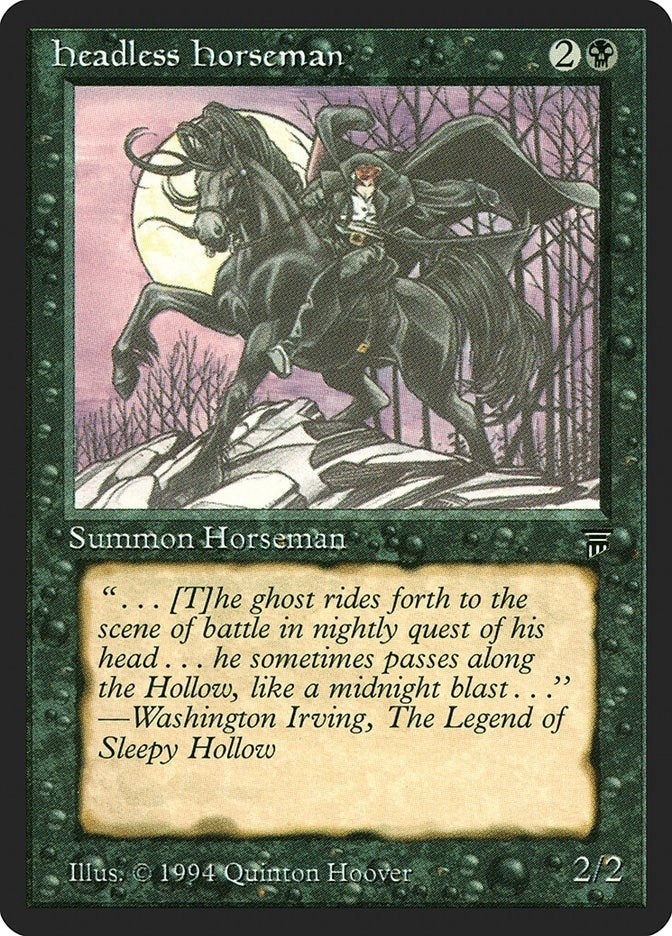 Image for Headless Horseman [Legends] - Magic: The Gathering