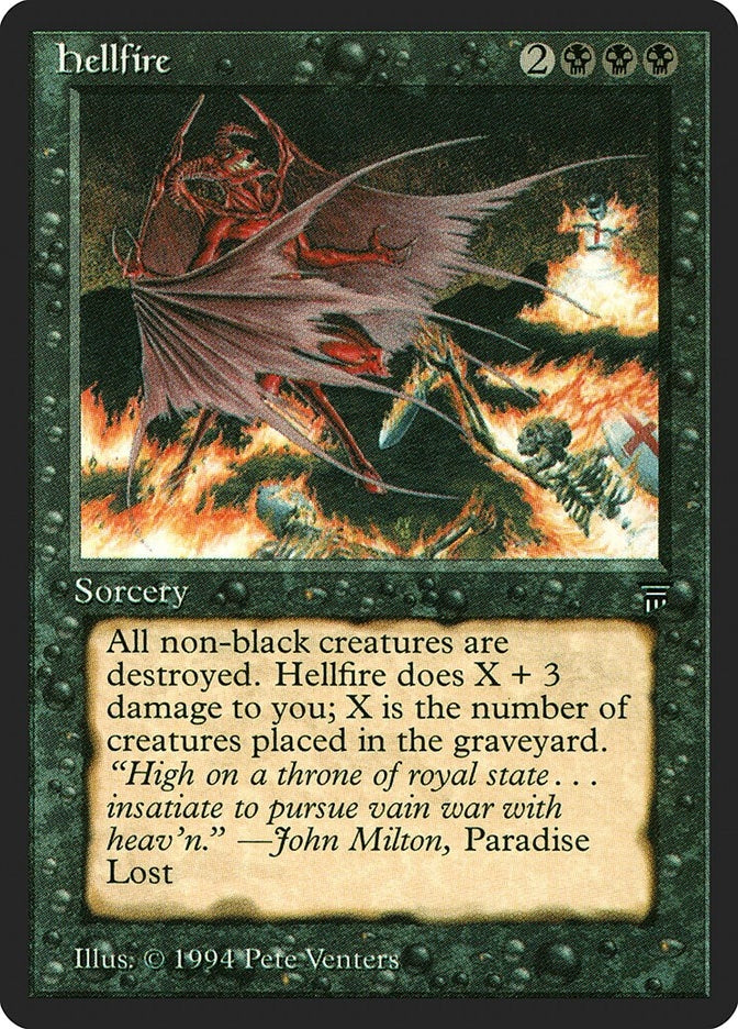 Image for Hellfire [Legends] - Magic: The Gathering