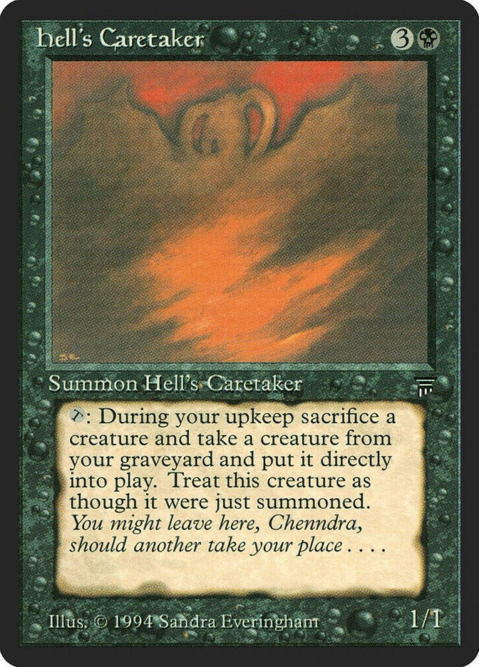 Image for Hell's Caretaker [Legends] - Magic: The Gathering