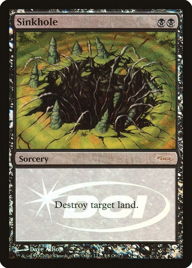 Image for Sinkhole (1) [Judge Promos] - Magic: The Gathering