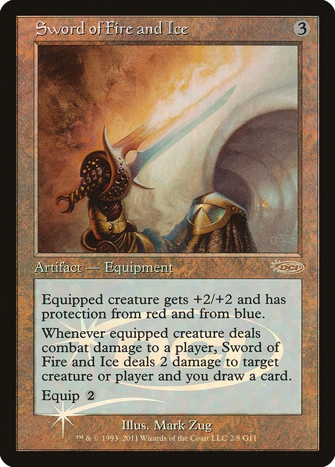 Image for Sword of Fire and Ice (2) [Judge Promos] - Magic: The Gathering