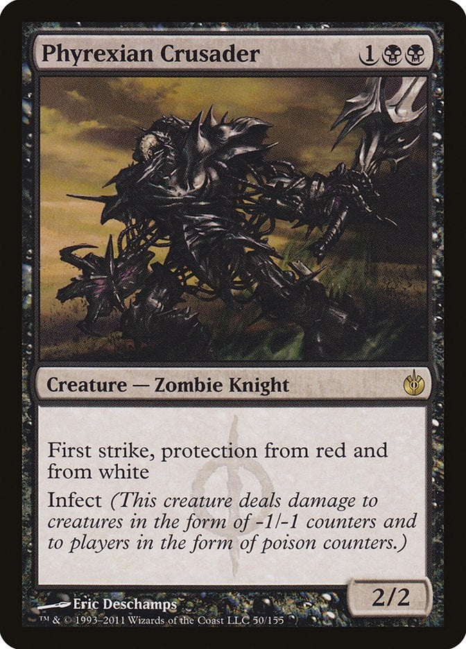 Image for Phyrexian Crusader (50) [Mirrodin Besieged] - Magic: The Gathering