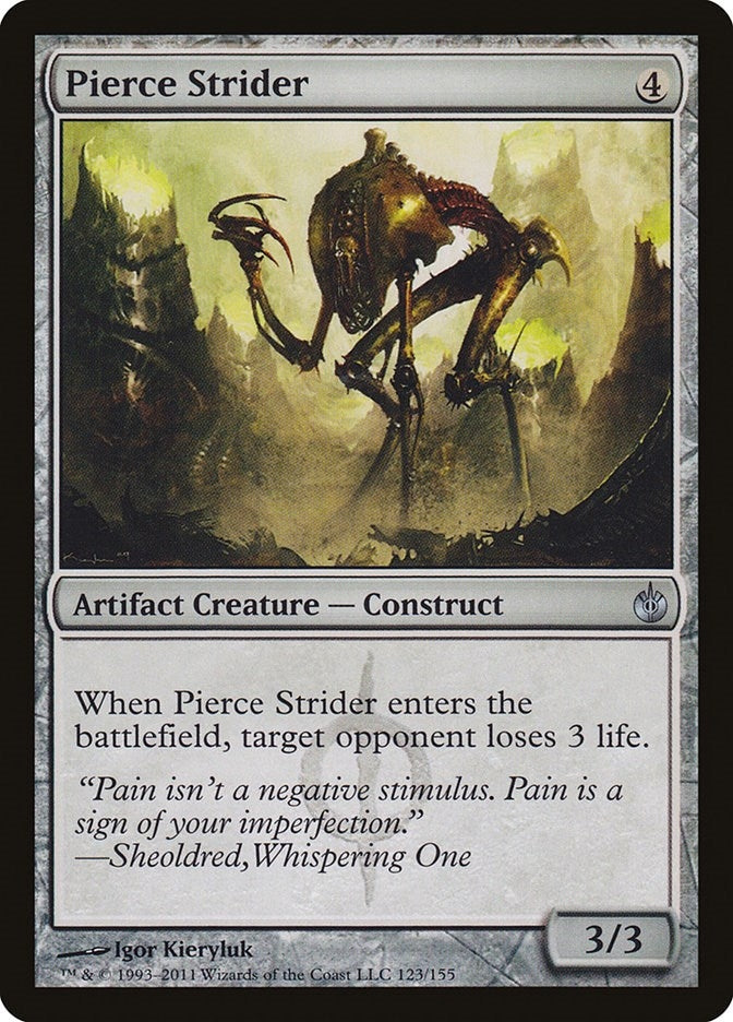 Image for Pierce Strider (123) [Mirrodin Besieged] - Magic: The Gathering