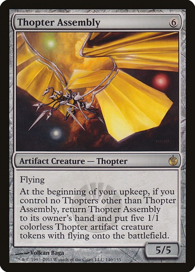 Image for Thopter Assembly (140) [Mirrodin Besieged] - Magic: The Gathering