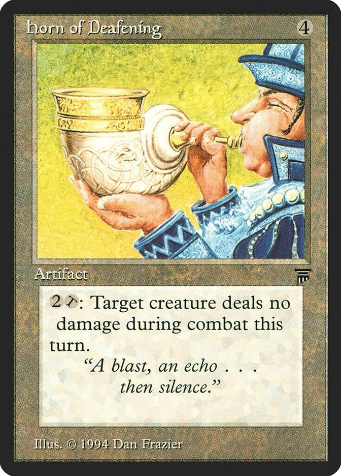 Image for Horn of Deafening [Legends] - Magic: The Gathering