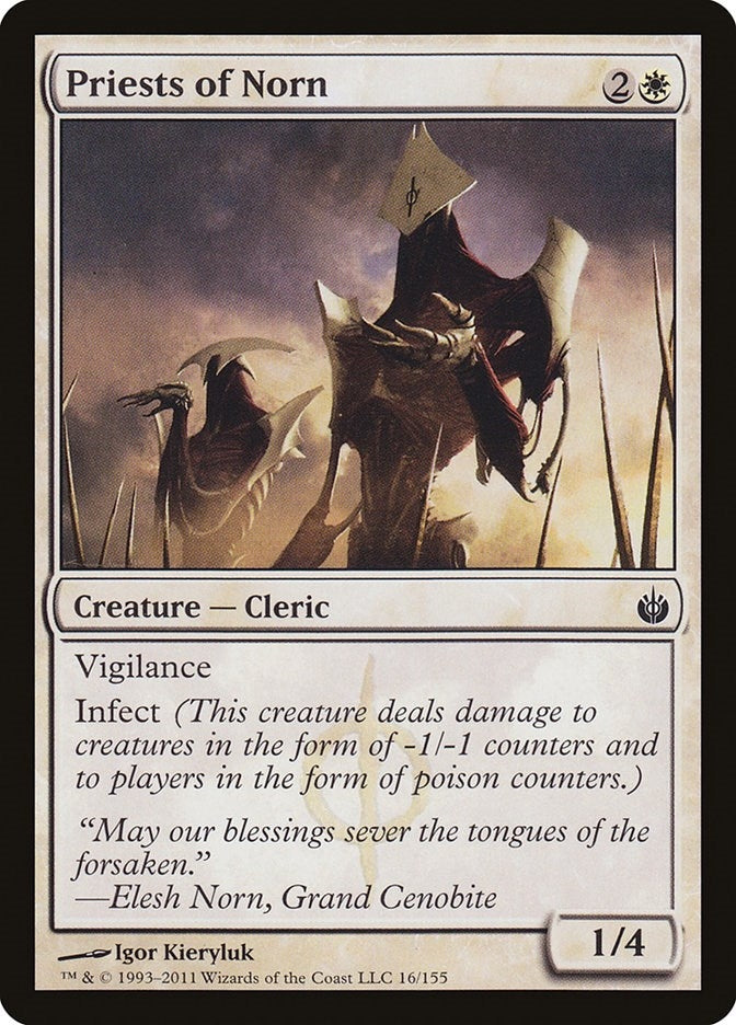 Image for Priests of Norn (16) [Mirrodin Besieged] - Magic: The Gathering