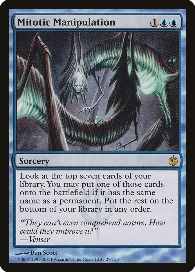 Image for Mitotic Manipulation (27) [Mirrodin Besieged] - Magic: The Gathering