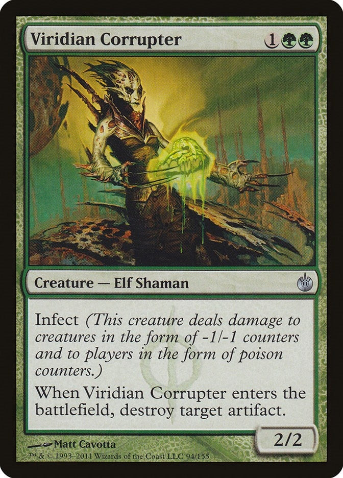Image for Viridian Corrupter (94) [Mirrodin Besieged] - Magic: The Gathering