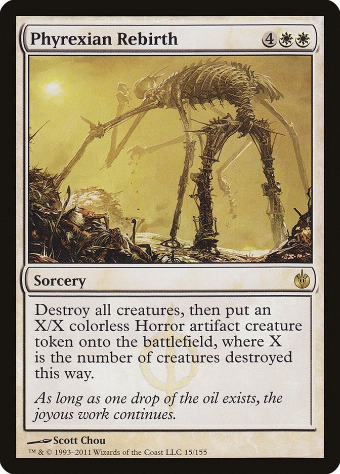 Image for Phyrexian Rebirth (15) [Mirrodin Besieged] - Magic: The Gathering