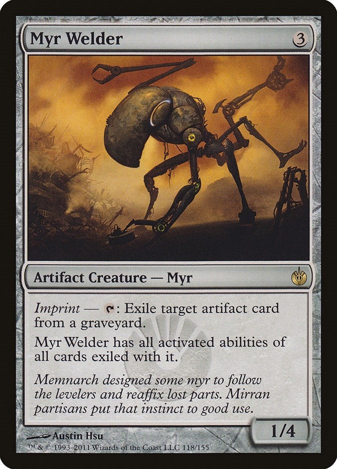 Image for Myr Welder (118) [Mirrodin Besieged] - Magic: The Gathering