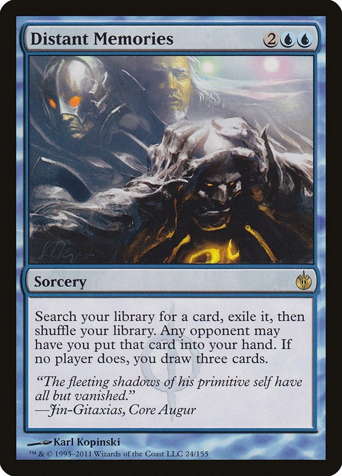 Image for Distant Memories (24) [Mirrodin Besieged] - Magic: The Gathering