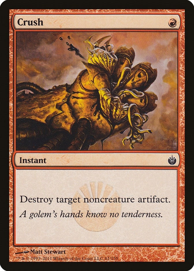 Image for Crush (61) [Mirrodin Besieged] - Magic: The Gathering