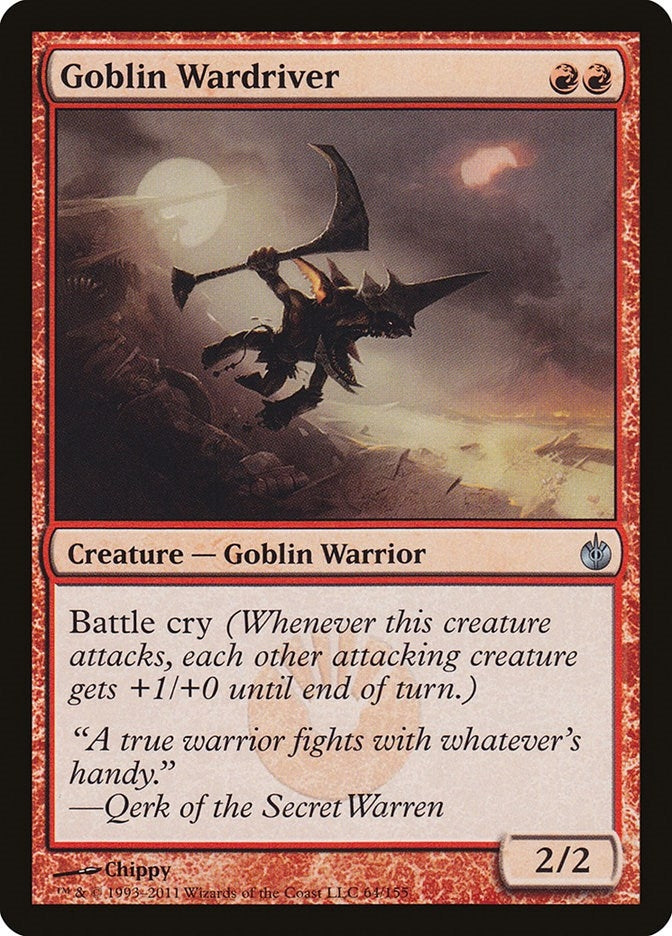 Image for Goblin Wardriver (64) [Mirrodin Besieged] - Magic: The Gathering