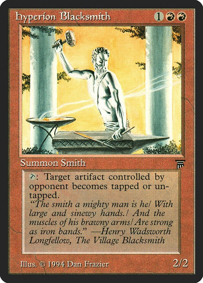 Image for Hyperion Blacksmith [Legends] - Magic: The Gathering