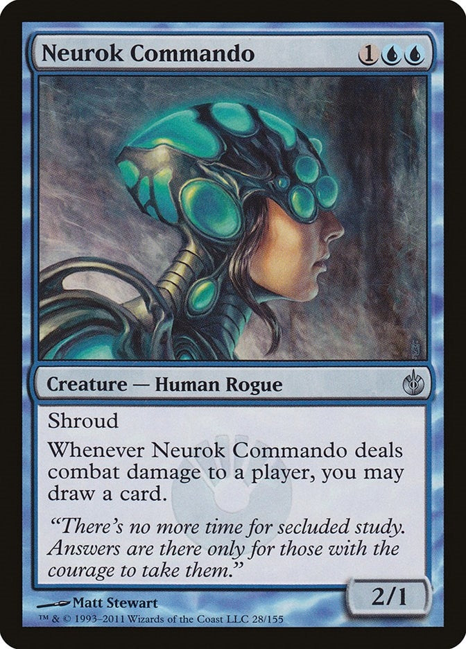 Image for Neurok Commando (28) [Mirrodin Besieged] - Magic: The Gathering