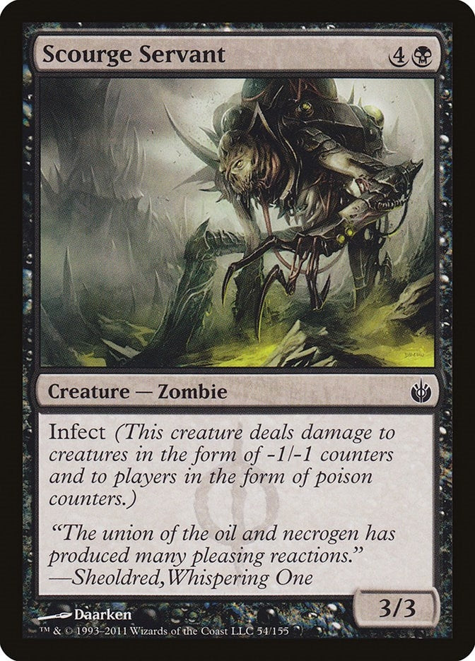 Image for Scourge Servant (54) [Mirrodin Besieged] - Magic: The Gathering