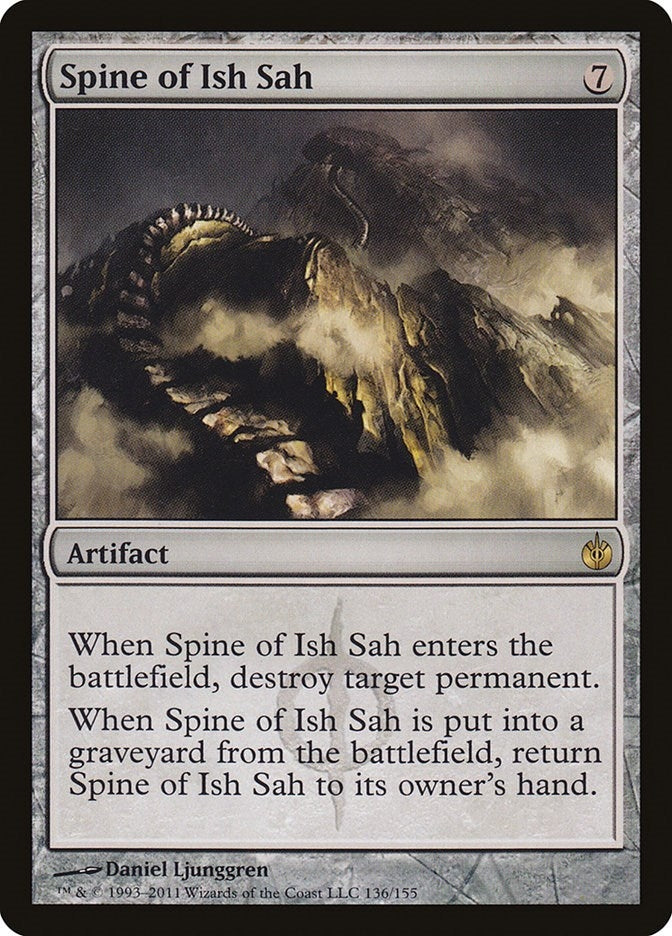 Image for Spine of Ish Sah (136) [Mirrodin Besieged] - Magic: The Gathering