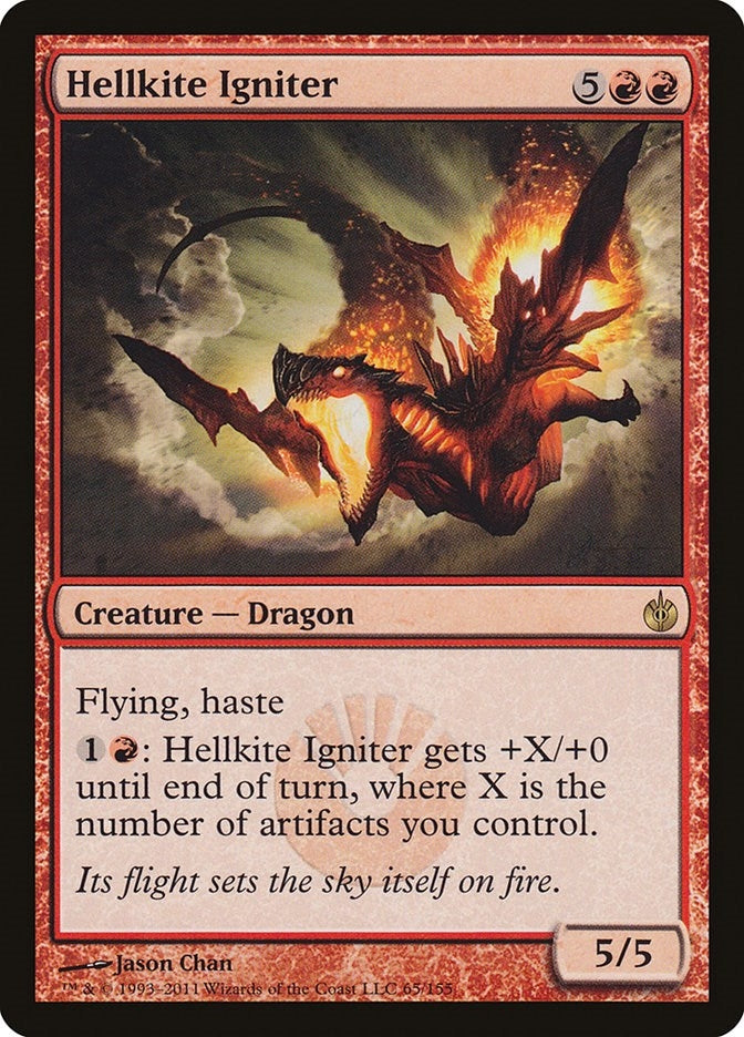Image for Hellkite Igniter (65) [Mirrodin Besieged] - Magic: The Gathering