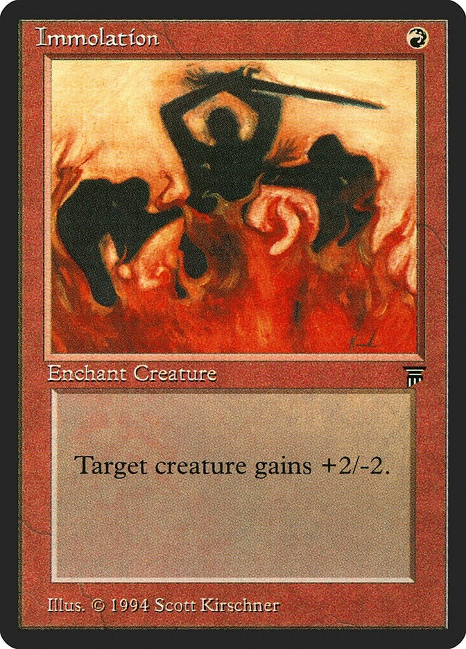 Image for Immolation [Legends] - Magic: The Gathering