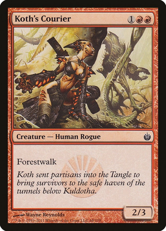 Image for Koth's Courier (68) [Mirrodin Besieged] - Magic: The Gathering