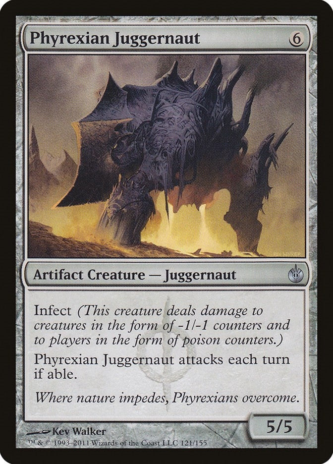 Image for Phyrexian Juggernaut (121) [Mirrodin Besieged] - Magic: The Gathering