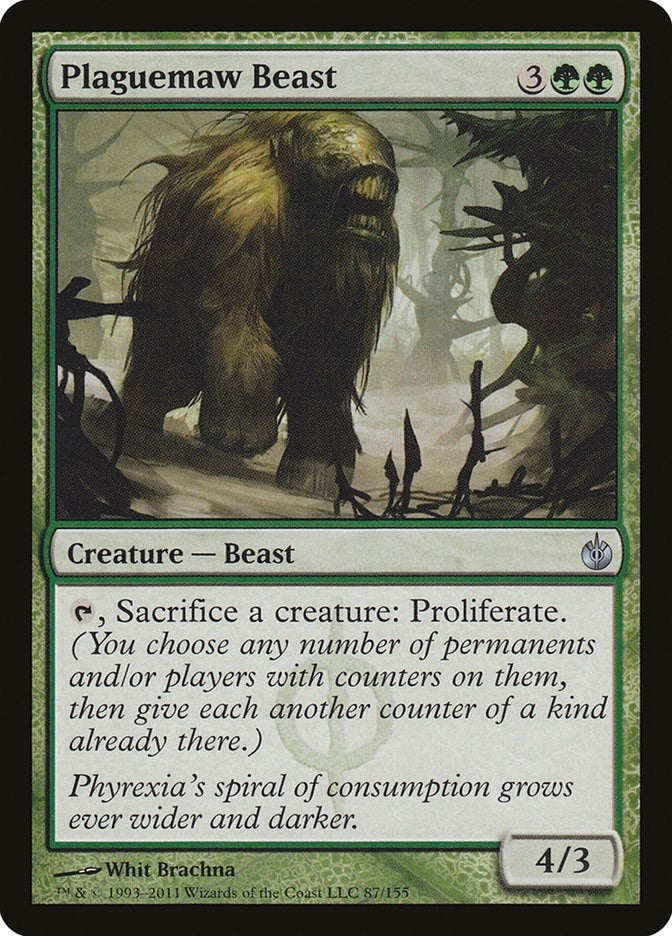 Image for Plaguemaw Beast (87) [Mirrodin Besieged] - Magic: The Gathering