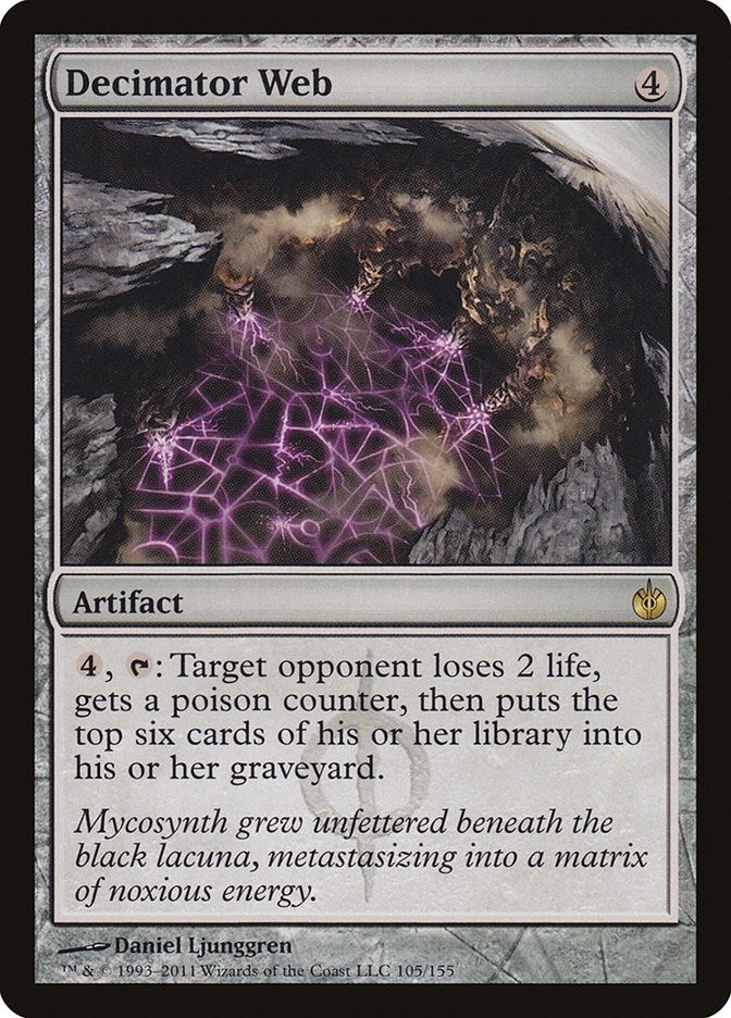 Image for Decimator Web (105) [Mirrodin Besieged] - Magic: The Gathering