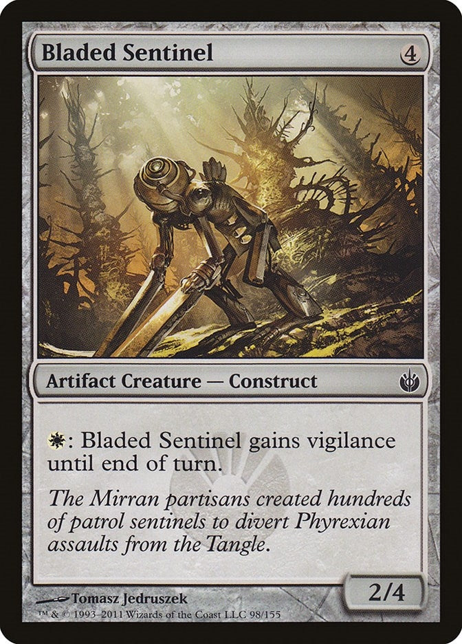 Image for Bladed Sentinel (98) [Mirrodin Besieged] - Magic: The Gathering