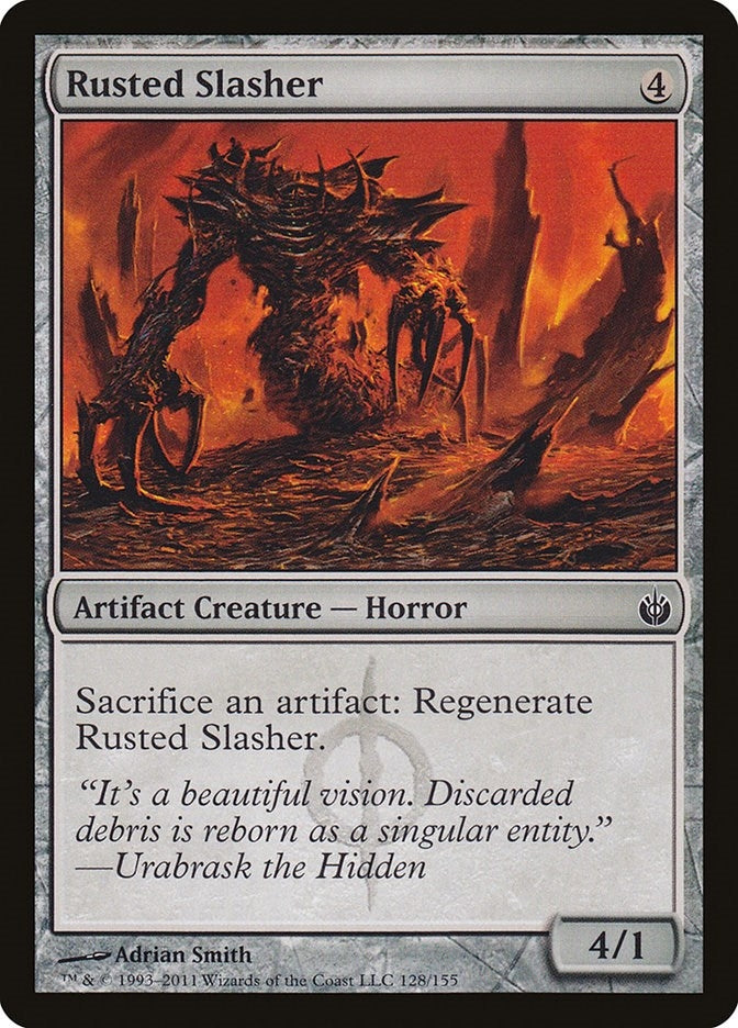 Image for Rusted Slasher (128) [Mirrodin Besieged] - Magic: The Gathering