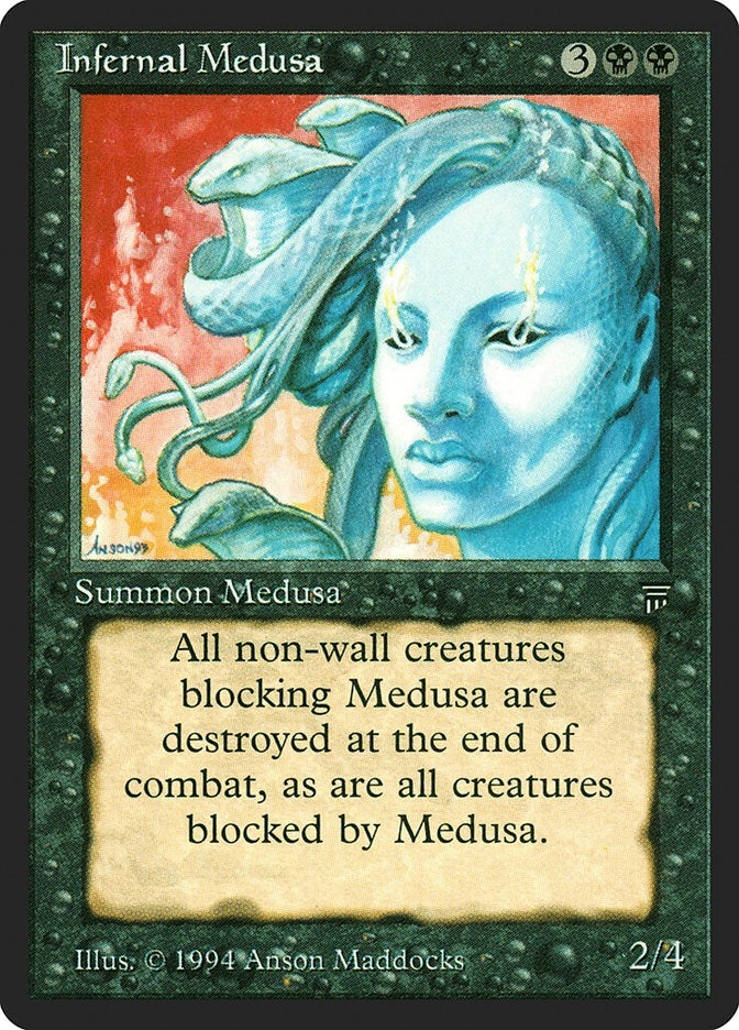 Image for Infernal Medusa [Legends] - Magic: The Gathering