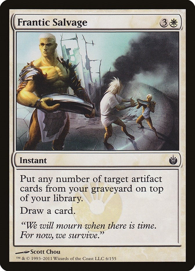 Image for Frantic Salvage (6) [Mirrodin Besieged] - Magic: The Gathering