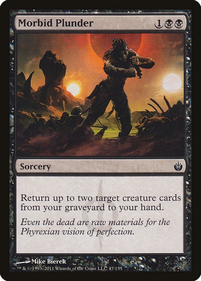 Image for Morbid Plunder (47) [Mirrodin Besieged] - Magic: The Gathering