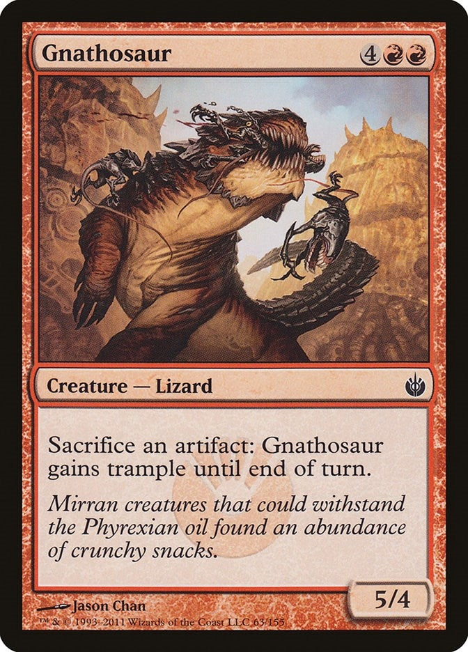 Image for Gnathosaur (63) [Mirrodin Besieged] - Magic: The Gathering