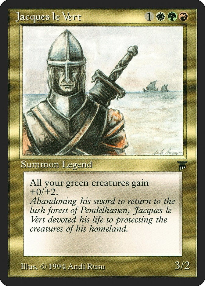 Image for Jacques le Vert [Legends] - Magic: The Gathering