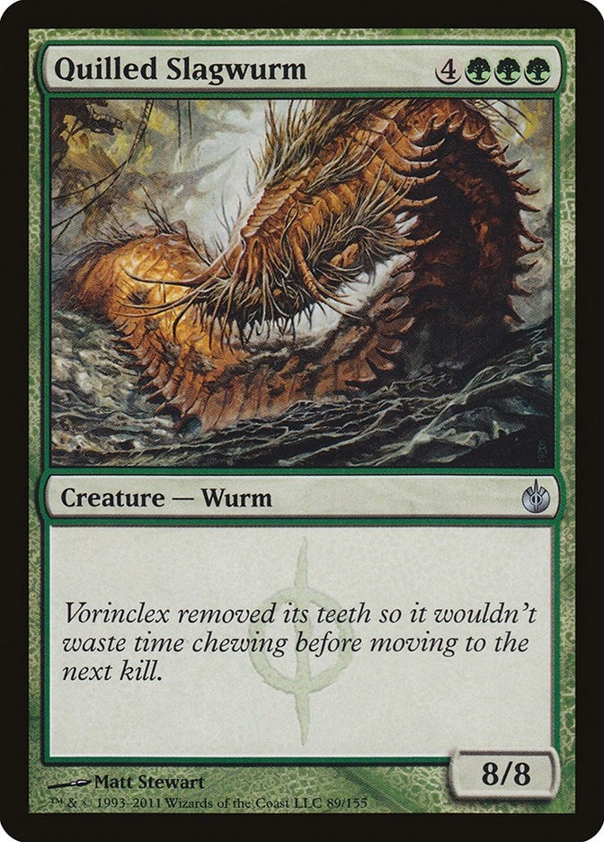Image for Quilled Slagwurm (89) [Mirrodin Besieged] - Magic: The Gathering