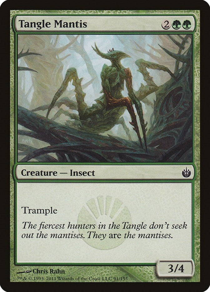 Image for Tangle Mantis (91) [Mirrodin Besieged] - Magic: The Gathering