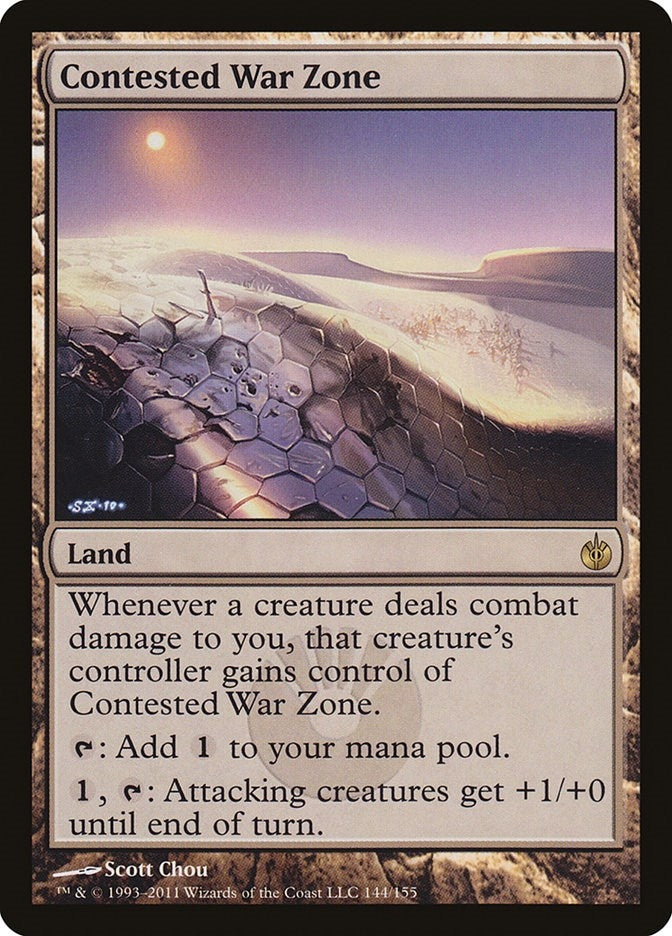 Image for Contested War Zone (144) [Mirrodin Besieged] - Magic: The Gathering
