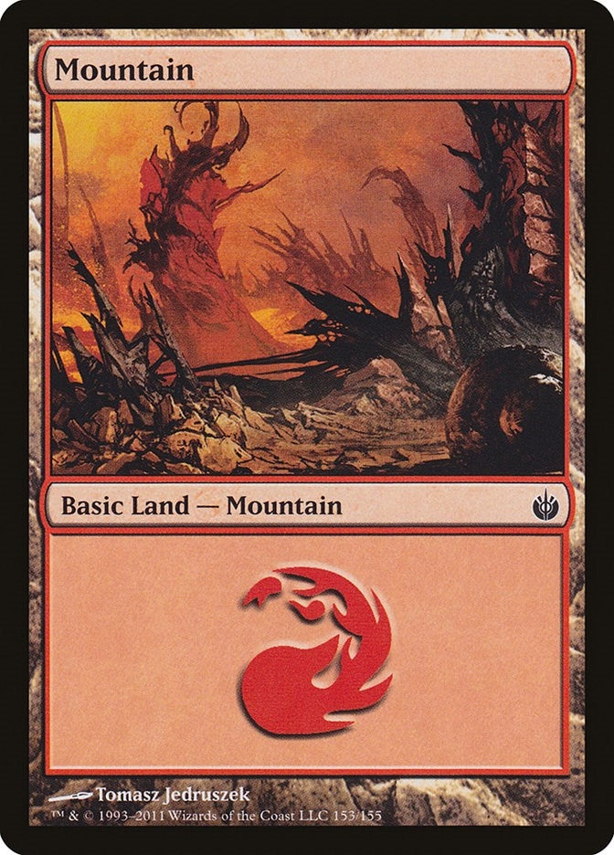 Image for Mountain (153) (153) [Mirrodin Besieged] - Magic: The Gathering