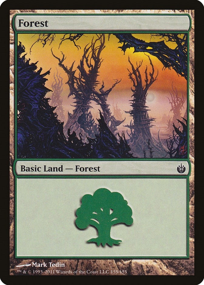 Image for Forest (155) (155) [Mirrodin Besieged] - Magic: The Gathering