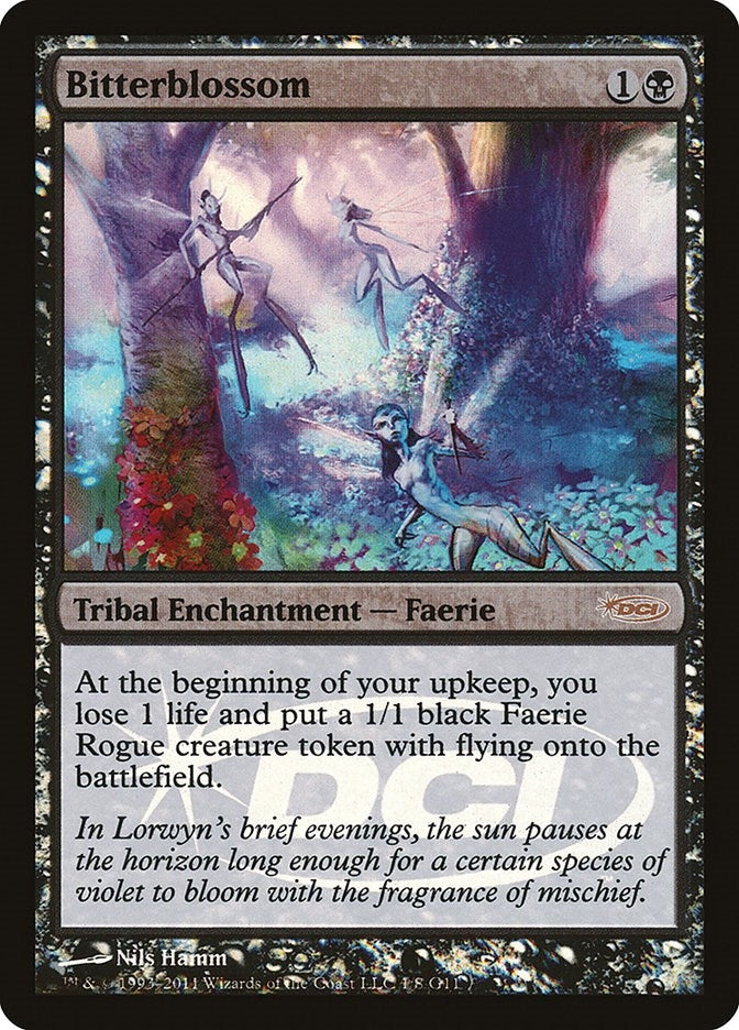 Image for Bitterblossom (1) [Judge Promos] - Magic: The Gathering