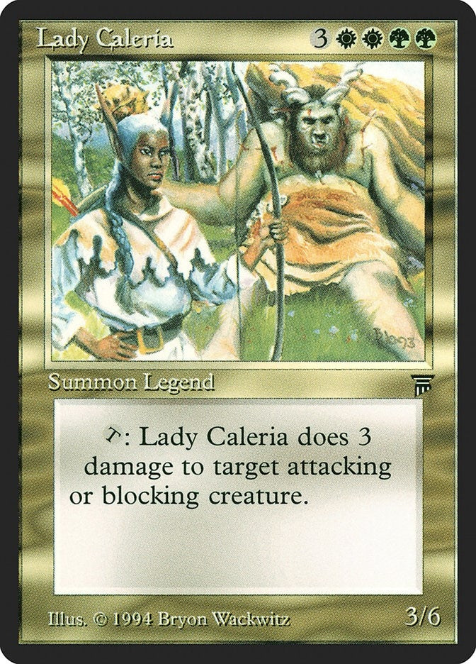 Image for Lady Caleria [Legends] - Magic: The Gathering
