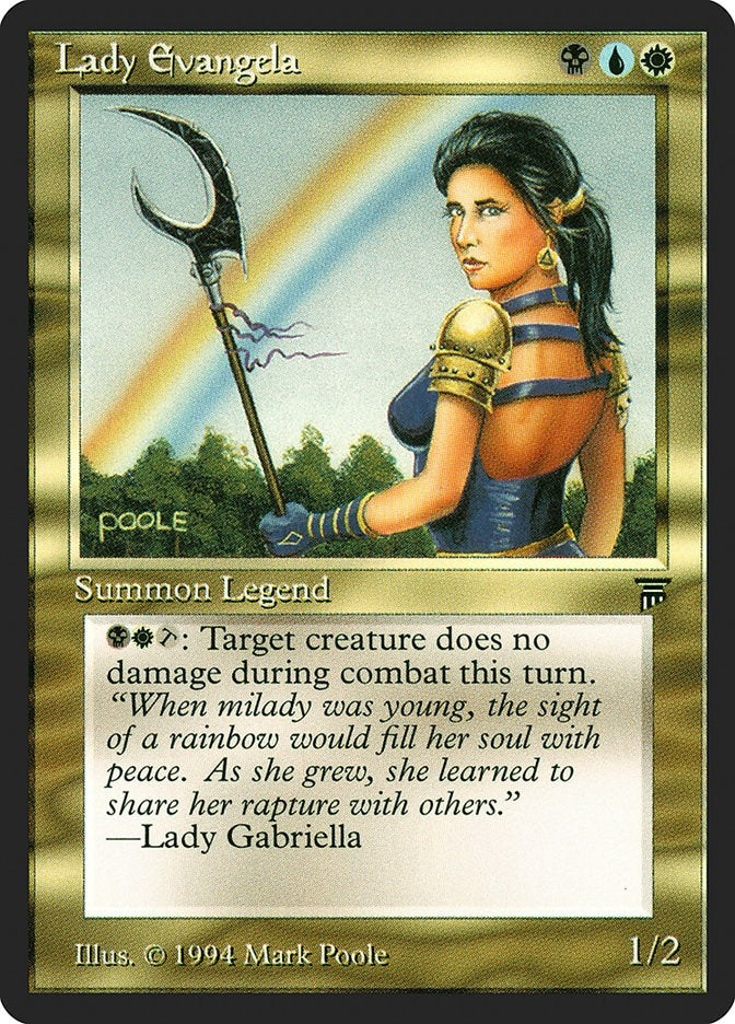 Image for Lady Evangela [Legends] - Magic: The Gathering