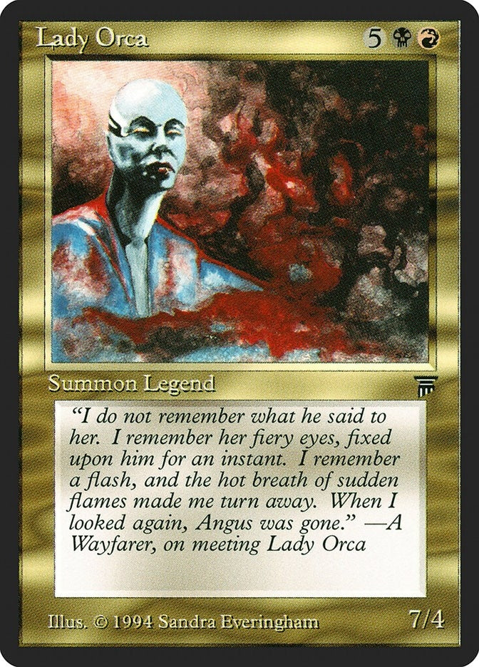 Image for Lady Orca [Legends] - Magic: The Gathering