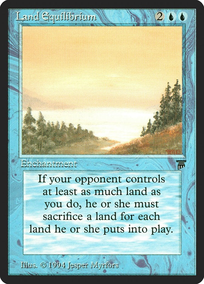 Image for Land Equilibrium [Legends] - Magic: The Gathering