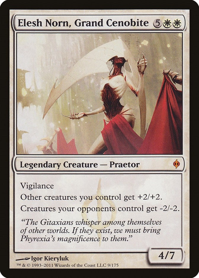 Image for Elesh Norn, Grand Cenobite (9) [New Phyrexia] - Magic: The Gathering