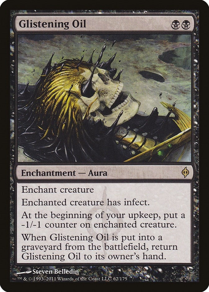 Image for Glistening Oil (62) [New Phyrexia] - Magic: The Gathering