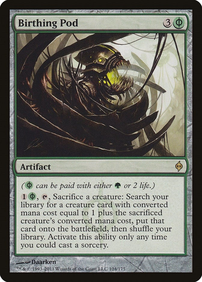 Image for Birthing Pod (104) [New Phyrexia] - Magic: The Gathering